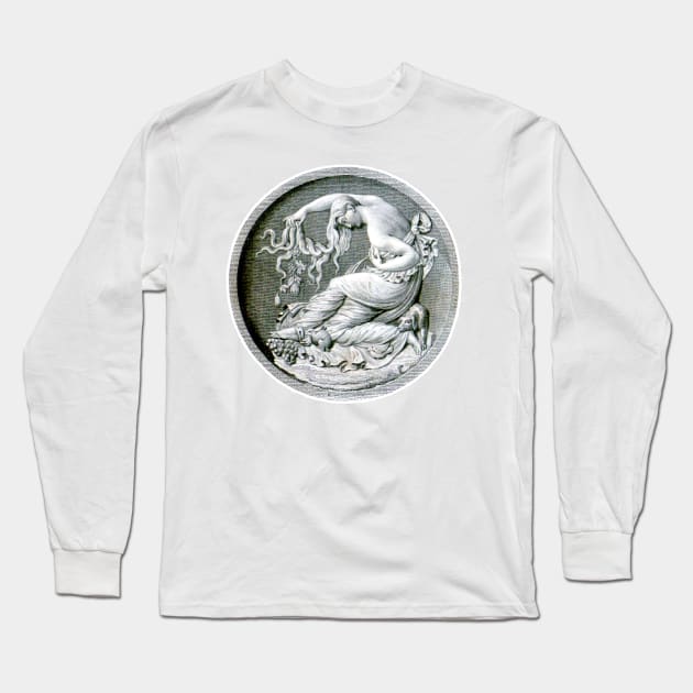 Autumn locket reborn from pure nature Long Sleeve T-Shirt by Marccelus